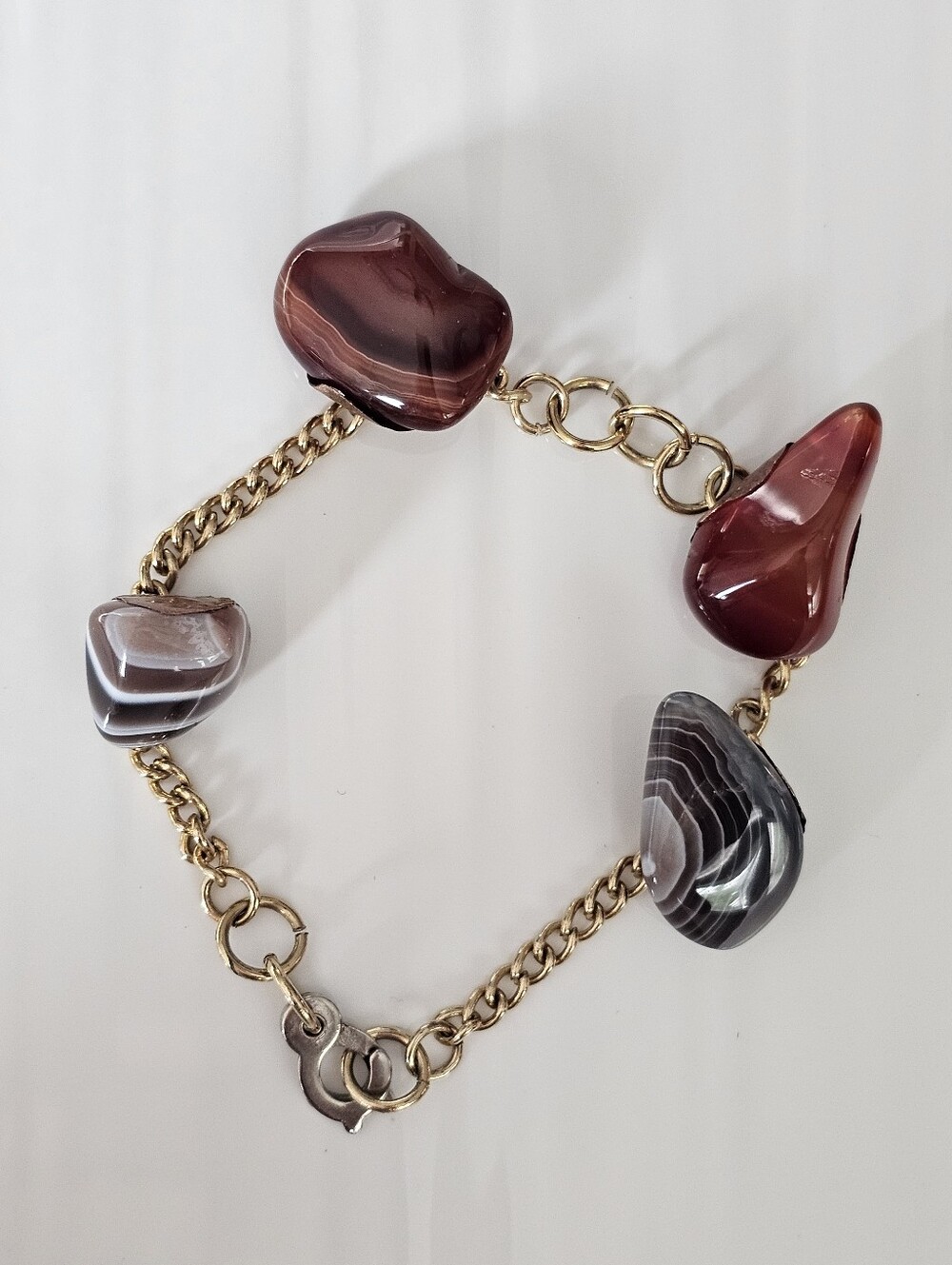 Botswana & Carnelia Agate Bracelet